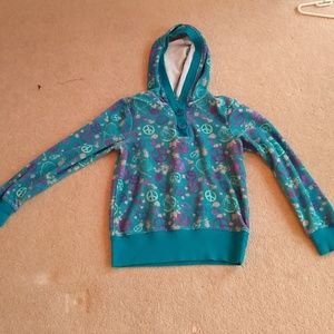 Blue Peace sighn sweater